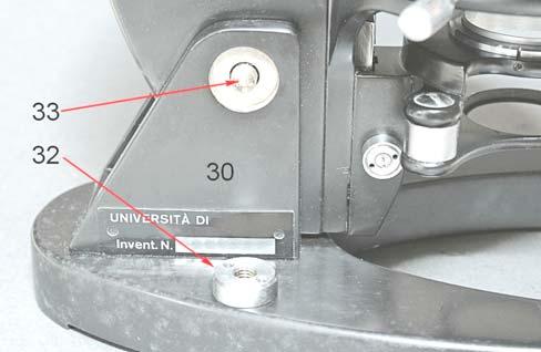 da cuscinetti). Curare la rondella trasparente 128, sotto la manopola 27. Il foro 129 nell albero 127 deve accogliere la punta del grano 27b.