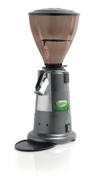 caffè (FMX) Norme CE Fabbricato in Italia Professional equipment Ideally suited for hotel, restaurant, shops Structured in polished or varnished aluminium Infrangible plastic bowl Manual Adjustable