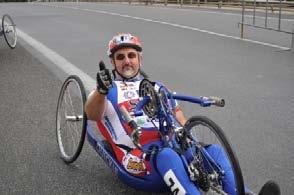 d Italia handbike - conquista buoni piazzamenti in molteplici gare sia regionali