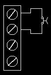 - SDU (5 0kVA) - INPUT # INGRESSO PER SPEGNIMENTO REMOTO È possibile gestire l ingresso INPUT # sia con un contatto N.C.