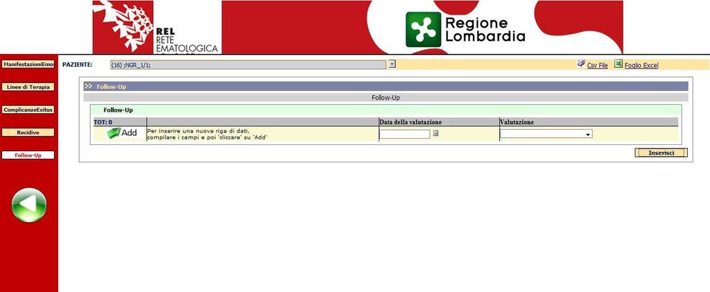 REGISTRO PIASTRINOPENIE