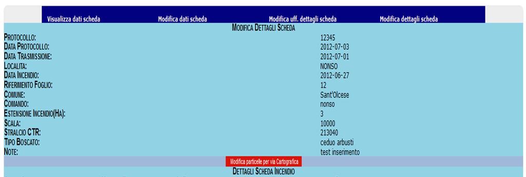 Utilizzo dell applicazione (11): Modifica