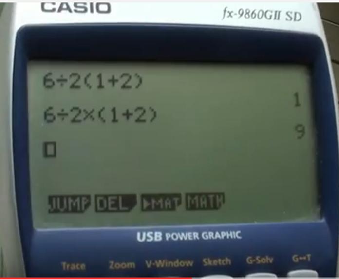 d c, ), x b = x + b x 4b. 5. Un quiz pprso in rete: 6. Discutere l gestione dell ordine delle operzioni in questo clcoltore: 7.