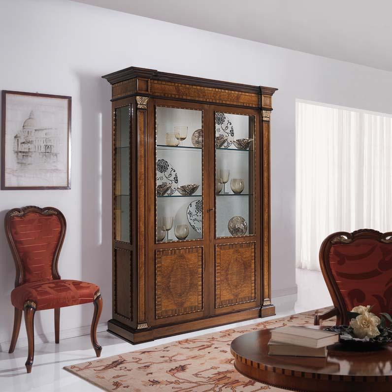 i maggiolini luxury collection 4001 vetrina_glass cabinet Ash and