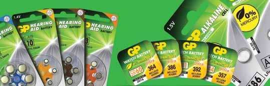 GP Specialistiche Le batterie GP specialistiche sono in linea con i sistemi di controllo remoto più avanzati.
