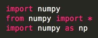 NumPy NumPy è l abbreviazione di Numerical Python: un estensione di Python pensata principalmente per il calcolo scientifico NumPy permette di utilizzare (tra le altre cose): array