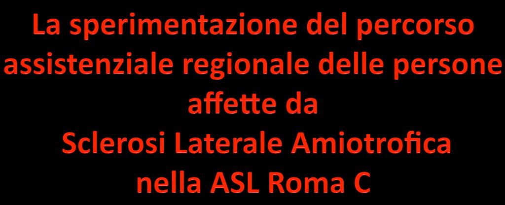 Il Modello Sociosanitario dell Assistenza nella Regione Lazio Roma 26 maggio