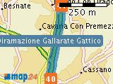Gazzada Schianno, Gazzada ed imboccate la Strada (...). Proseguite per 363 m. 22.
