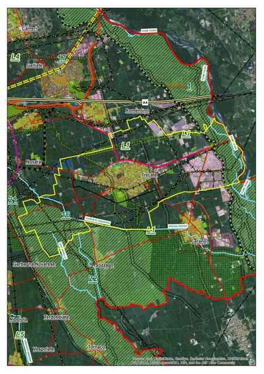 SCHEDA - 82 1/2 COMUNE DI TRECATE 38,22 Km² 20.390 abit.