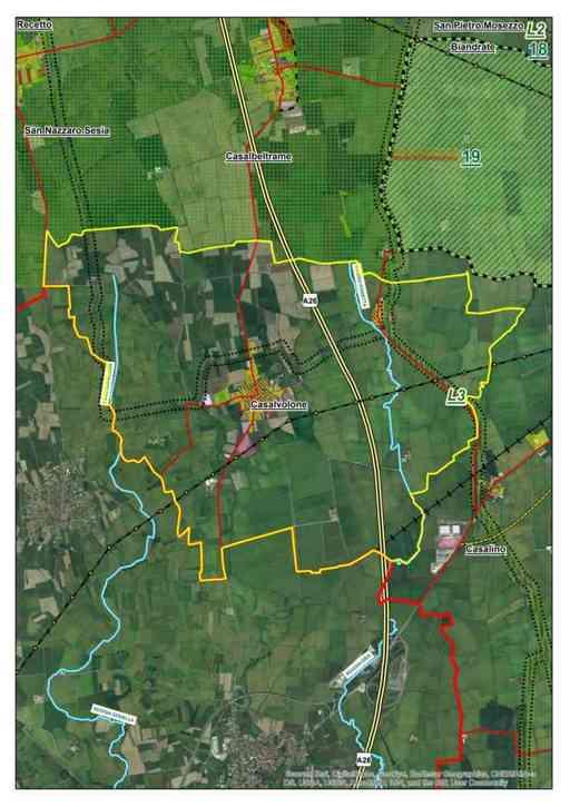 SCHEDA - 22 1/2 COMUNE DI CASALVOLVONE 17,49 Km² 857 abit.