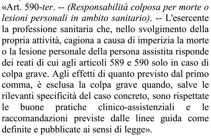 COSA PUO CAMBIARE CON LA LEGGE GELLI?