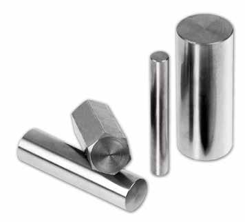 Stainless steel cold-drawn bars Trafilati in acciaio inossidabile BRIGHT ROUND BARS EN 10088-3 Trafilati tondi EN 10088-3 weight kg/m diameter mm 1.4305 (A303) 1.4301 (A304) 1.4307 (A304L) 1.