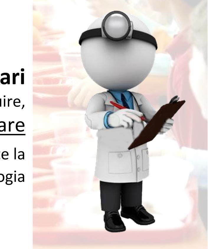 INFORMAZIONI UTILI In caso di diete particolari da seguire, alla domanda