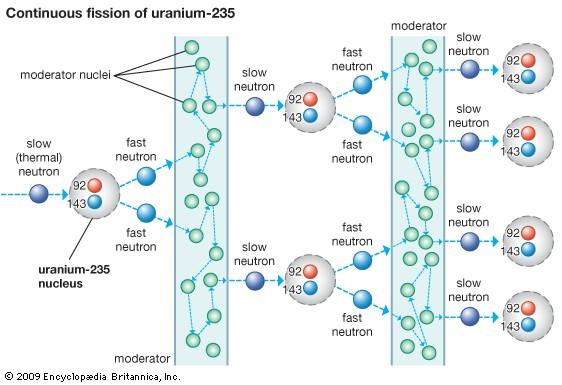 Il reattore nucleare Ingredienti del core del reattore: 1) Materiale fissile: Uranio arricchito (3-5% di 235U) contro lo 0.