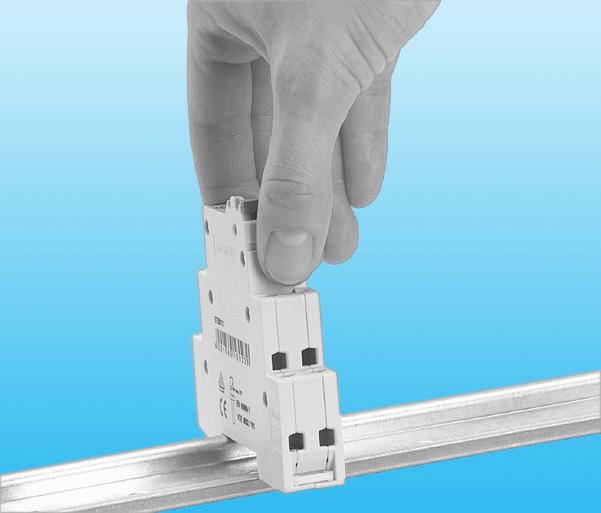 Uso flessibile del collegamento a sbarre I distributori 5TE9 possono essere tagliati alla lunghezza desiderata rimuovendo all'occorrenza i codoli.
