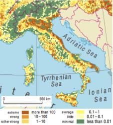 3. Impatti predetti Punti critici: Impatti indiretti e sinergici CLIMA VEGETAZIONE SUOLO FAUNA Mappa frammentazione Anche se esistono cammini causali