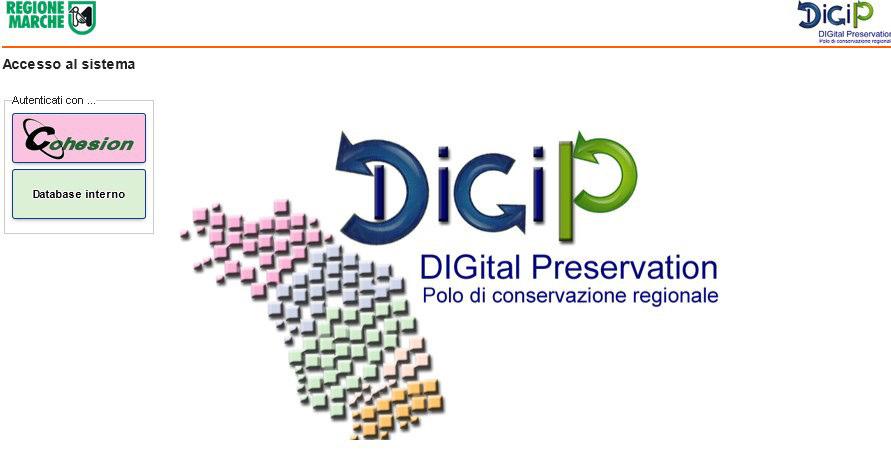 1. ACCESSO AL SISTEMA L accesso all applicativo DigiP avviene tramite il framework di autenticazione Cohesion, e il processo di autenticazione forte.