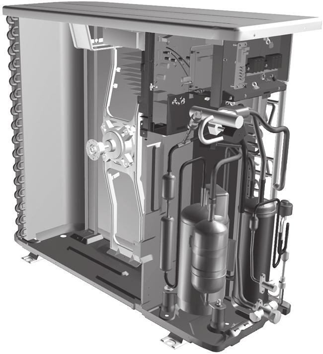 4 Dti tenii 4.4 Componenti 4.4. 4.4. Componenti: Unità estern l k Componenti: Unità intern d e f g h i j Shed priniple del qudro elettrio (shed dell'inverter e di ontrollo) Comunizione on il terminle