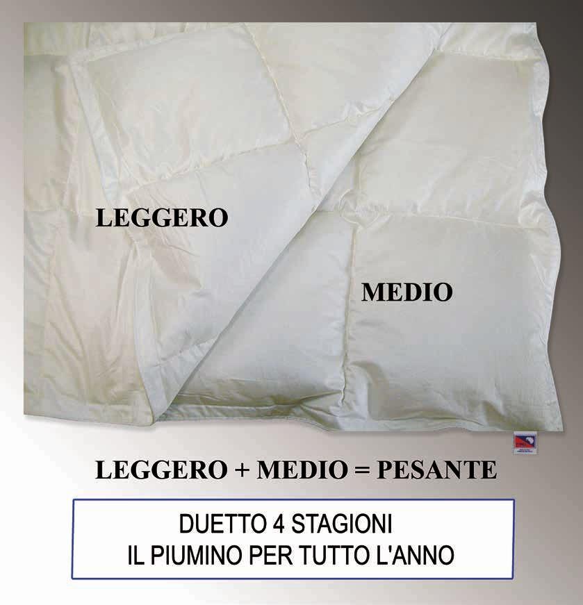 piumino Duetto 4 stagioni