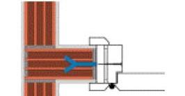 spessore degli strati di intonaco È opportuno prevedere sempre una spalla di almeno 10 cm lateralmente al