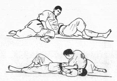 Katame Waza Dan 2 USHIRO GESA GATAME ushiro: (1) dietro; (2) inverso. gesa: trasversale (al corpo) (nig.- cfr. kesa).