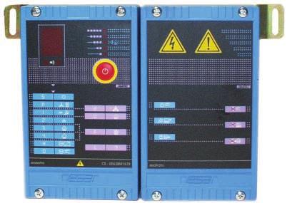 CON TRASFORMATORE TAR-0 ESA TRAFO singola 2 kg ESA TRAFO accoppiata con ESA ESTRO 3,4 kg Tensione primaria: 5 / 230 V Frequenza: 50 / 60 Hz Tensione secondaria: x 8000 V Corrente primaria: 2 / A