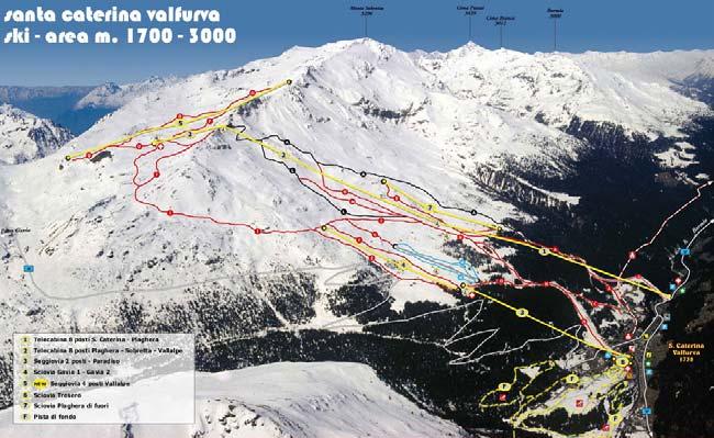 30 31 1 2 Dicembre 2017 1 Gennaio 2018 Capodanno 2018 Santa Caterina Valfurva 35 km di piste che si incrociano tra quota 1738 m (paese) e 2800 m (pendii del monte Sobretta).