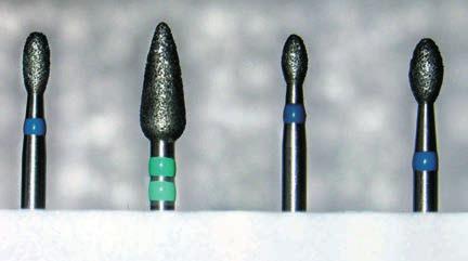 282 RIFINITURA E UCIDATURA Z C M Ossido di Zirconio Ceramica Metallo Granulometria: K1 (100/125 µm) 1 anello blu K4 (200/250 µm) 1 anello nero K-3 (40/63