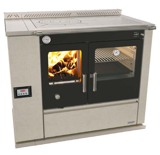 GUARANTEED Serie STK Le termocucine Serie STK nascono come un evoluzione del modello ST a cui viene integrato un apposito kit idraulico che facilita il collegamento all impianto termosanitario.