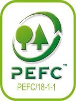 PEFC - Programme for Endorsement of Forest Certification schemes In Italia il marchio PEFC conta 989 certificati di custodia; rispetto alle statistiche 2016 il dato mostra un trend positivo di