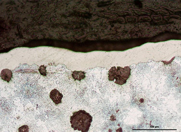 Figura 4.6.7: Ghisa sferoidale ferrito perlitica ottenuta mediante trattamento termico (R = 0.1, K = 10 MPa m).