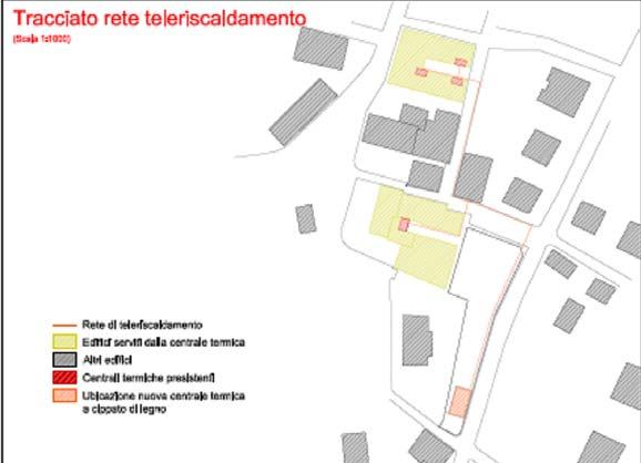 Impianto di teleriscaldamento a cippato