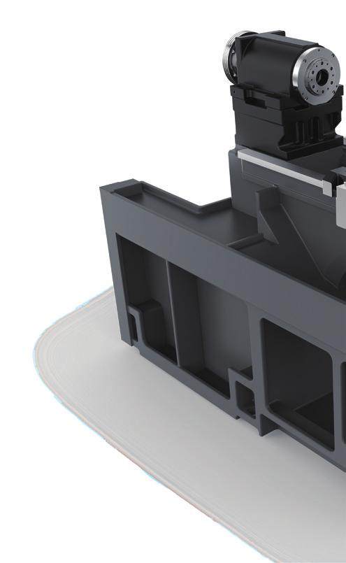 Applicazioni e componenti Caratteristiche rilevanti Macchina e tecnologia ê Rigidità elevata Varie Specifiche della macchina G 100 300 / G 100 480 / G 100M 480 Bancale con baricentro basso garantisce