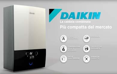 Caldaie a condensazione Daikin D2C Tecnologia ultracompatta ed elegante La caldaia bella compatta Le nuove caldaie a condensazione D2C sono 100% design Daikin.