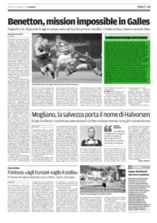 II 2016: 142.000 Quotidiano - Ed. Treviso Dir.