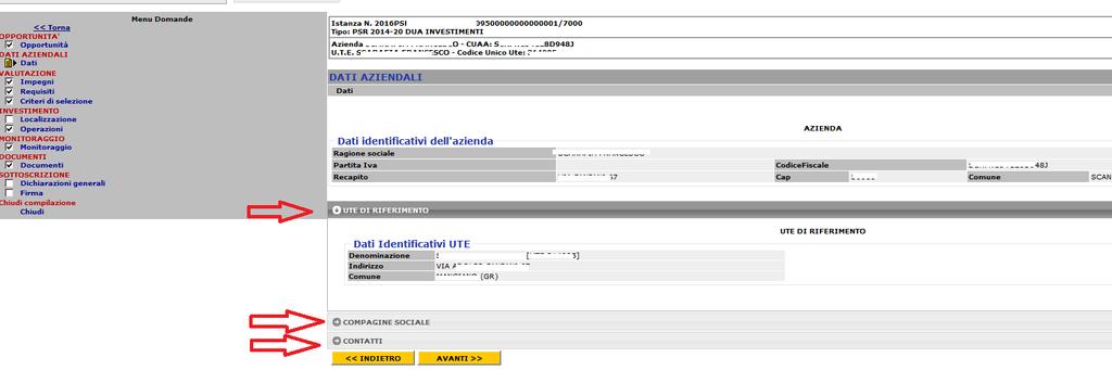 DATI : Compilare i