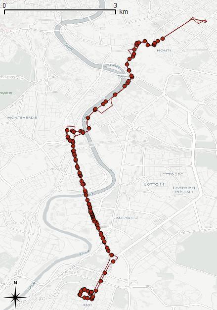 Il risultato è che una sola corsa può essere aggregata alla linea 170.