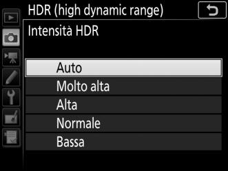 La ripresa normale riprenderà automaticamente dopo aver creato una singola foto HDR. Per uscire senza creare foto HDR aggiuntive, selezionare No.