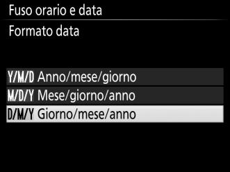 un orologio a 24 ore) D Riavviare l'accoppiamento in una data successiva