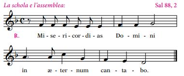 Confessione e assoluzione individuale Durante le confessioni individuali si alternano momenti di silenzio e di canto. MISERICORDIAS DOMINI (Taizè) Salmo 38 (37) 1.