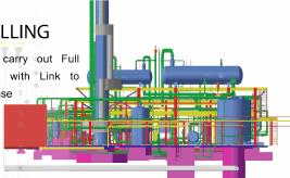 The dedicated cryogenic complex Electricity Air Hot GAr Underground complex GAr W LAr Q