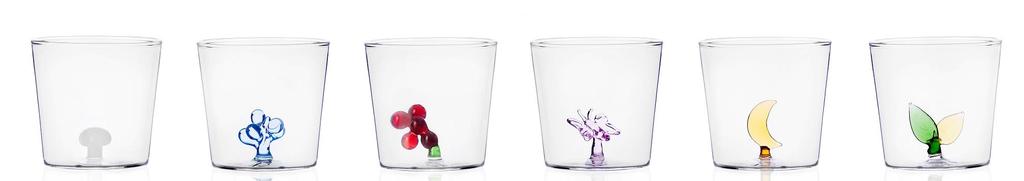 5 COLLEZIONE GREENWOOD SET 6 TUMBLER Il bosco è il luogo delle favole, delle fantasie e dei sogni, della rivelazione e della bellezza.