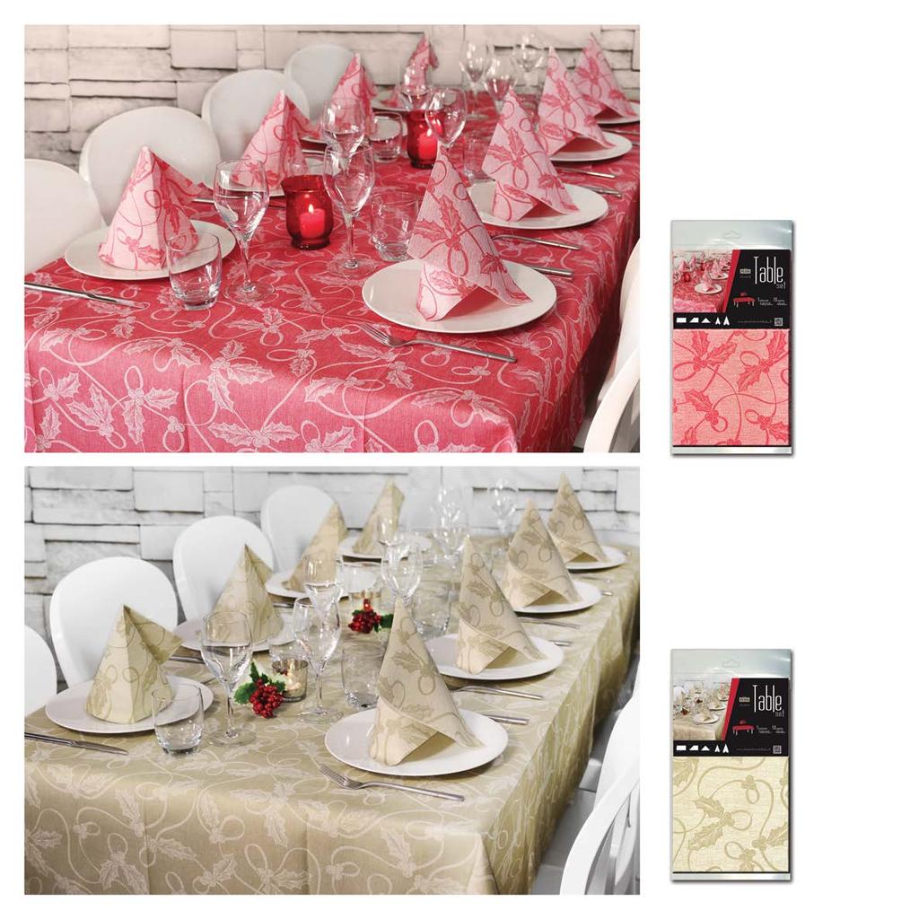 Table Set Holly Rosso