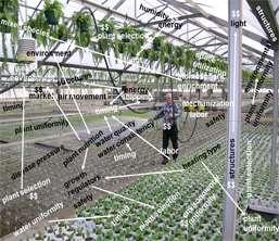 Il contesto: agricoltura di precisione In serra tutte le condizioni ambientali e di input sono potenzialmente