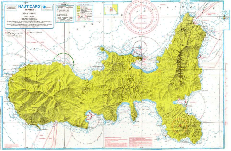 CARTE NAUTICHE Le carte nautiche edite dall I.I.M. si riferiscono ai mari ed alle coste nazionali italiane nonché a quelle del Mar Mediterraneo, del Mar d Azov e del Mar Nero.