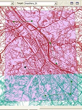 disegnare l area di ritaglio (cliccando i vertici col pulsante sinistro), all interno della