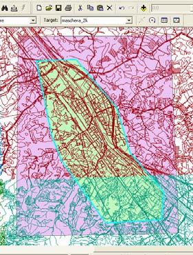 Chiusura dell area Per terminare l inserimento, doppio-cliccate l ultimo vertice: avete creato l area di