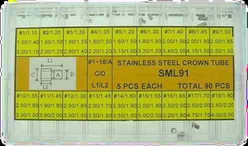 SML90 SML91 VITI E STRASS DI DIFFERENTI MISURE