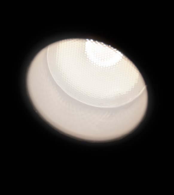 7006e design: LEFT DESIGN Da incasso per interni in metallo verniciato bianco, a scomparsa totale con diffusore microprismatico Recessed light for