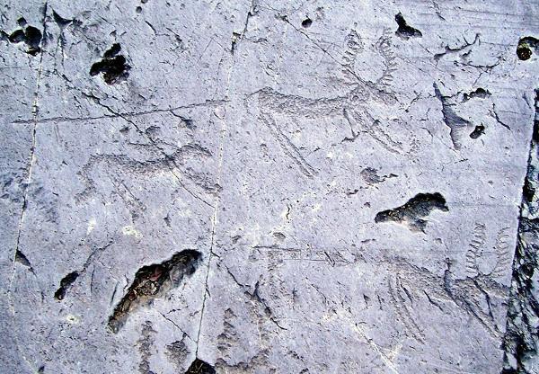 Si tratta di una tecnica prevalentemente utilizzata nel neolitico, quando la funzione delle rappresentazioni rupestri aveva una funzione comunicativa e non più rituale.